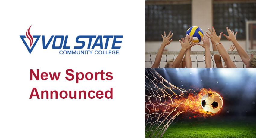 VOL STATE TO EXPAND ATHLETICS WITH WOMEN'S SOCCER AND VOLLEYBALL